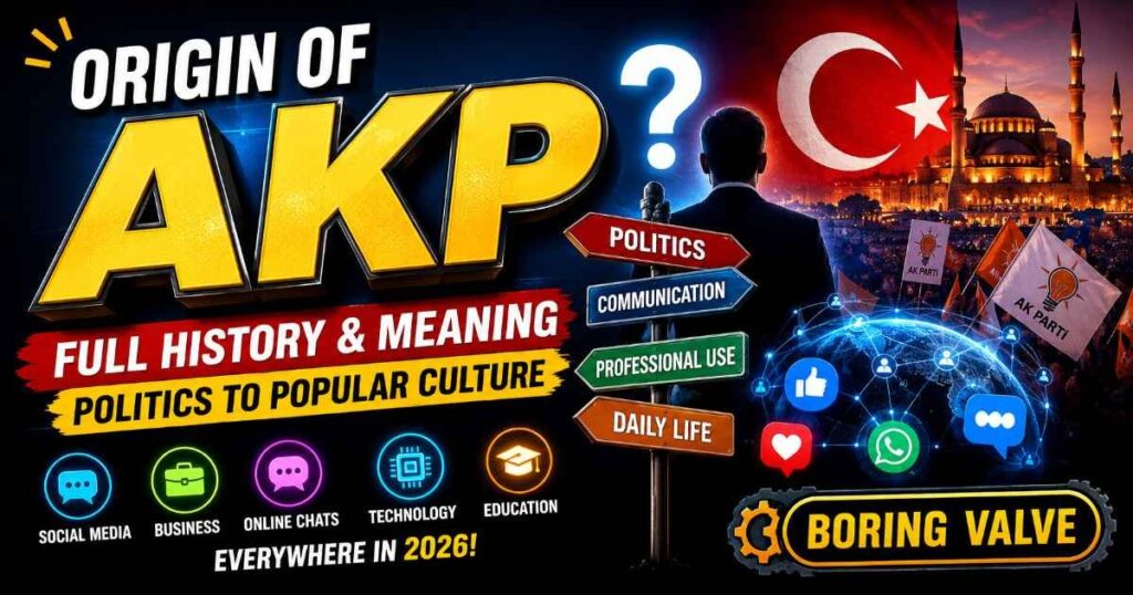 Origin of AKP
