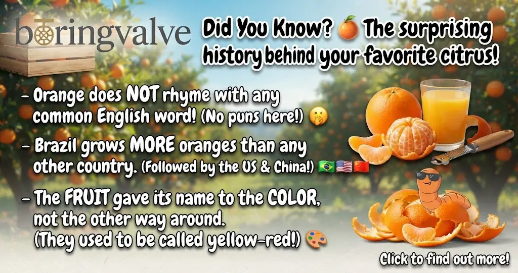 Did You Know? 🍊