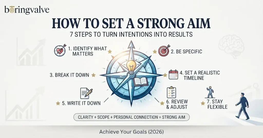 How to Set a Strong Aim 🧠