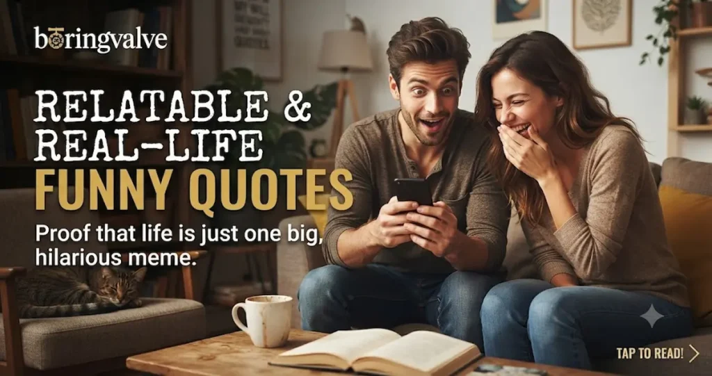 Relatable & Real-Life Funny Quotes
