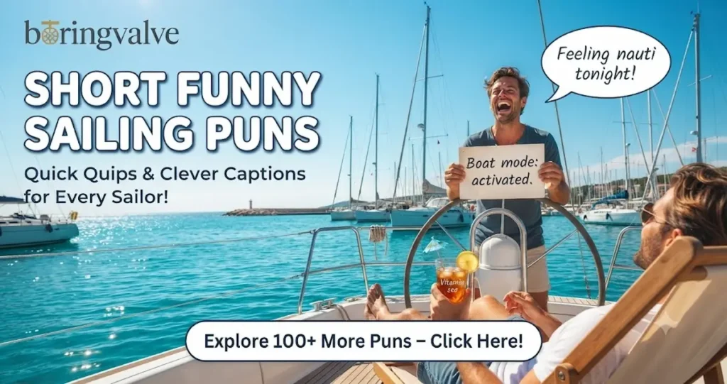 Short Funny Sailing Puns
