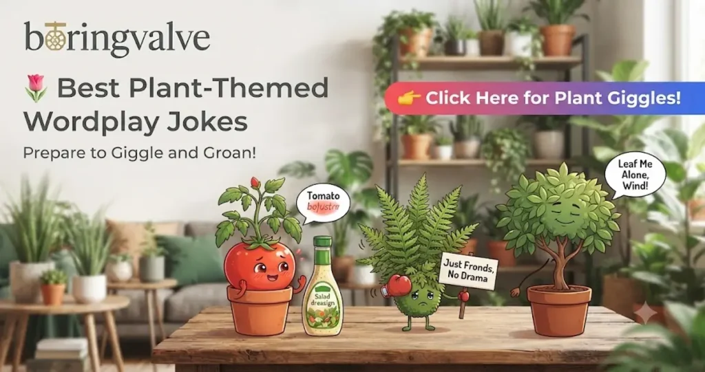 🌷 Best Plant-Themed Wordplay Jokes