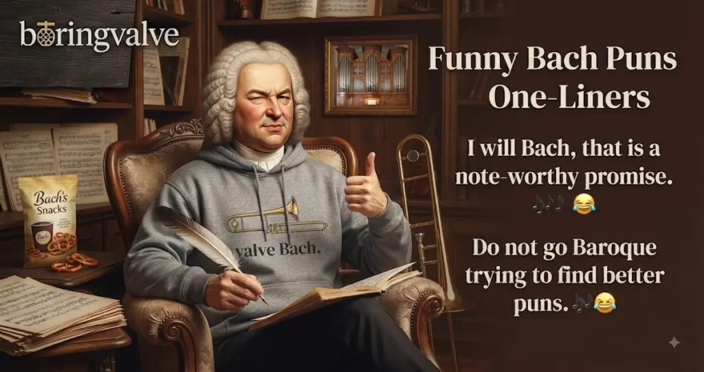 Funny Bach Puns One-Liners