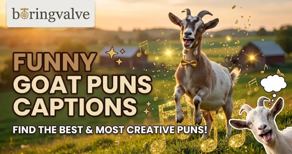 Funny Goat Puns Captions
