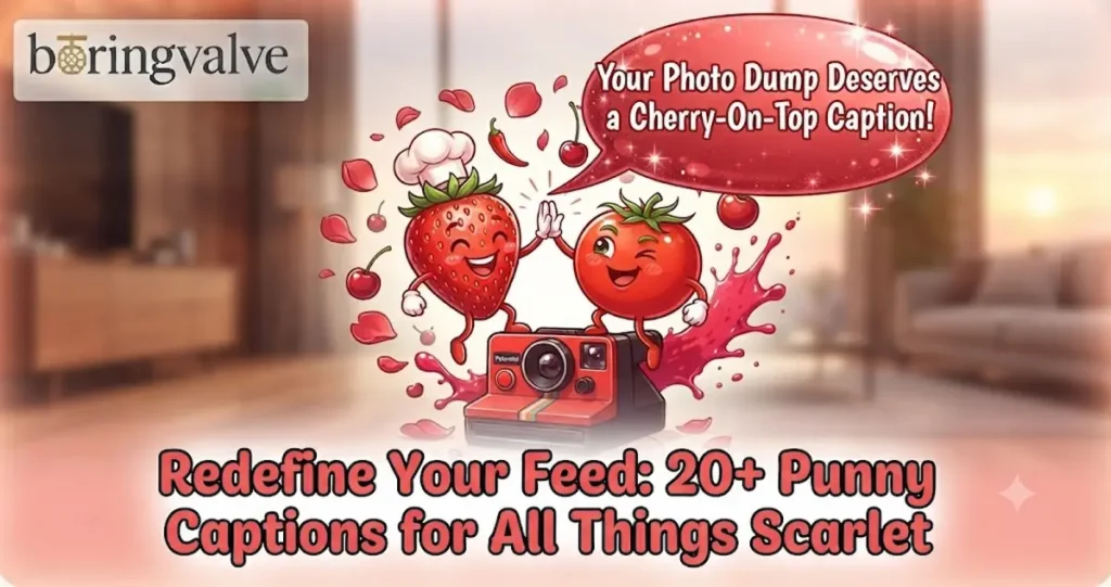 Funny Red Puns Captions