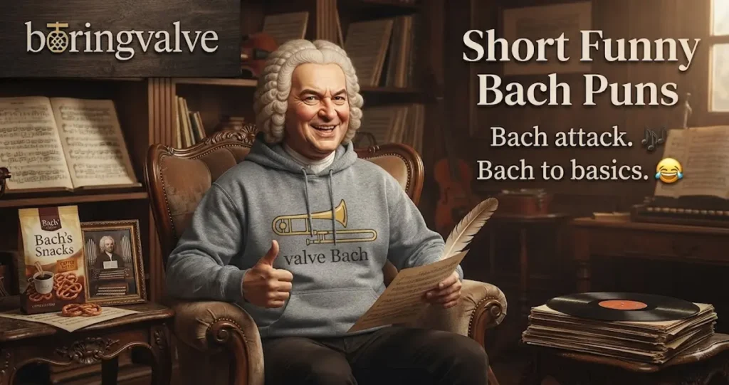 Short Funny Bach Puns