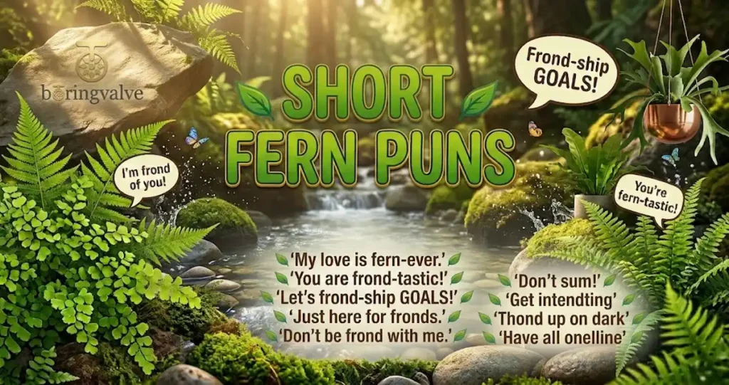 Short Funny Fern Puns