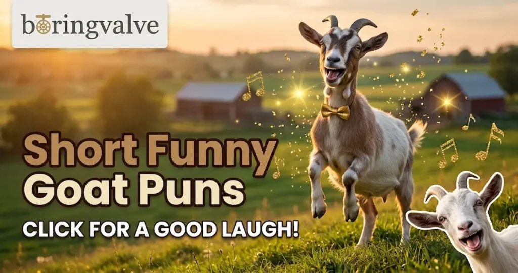 Short Funny Goat Puns