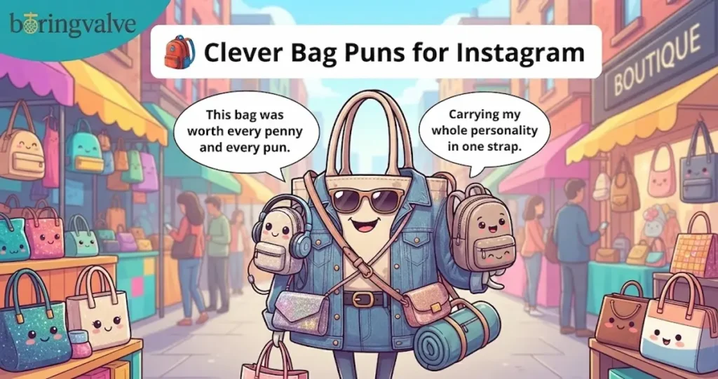 🎒 Clever Bag Puns for Instagram