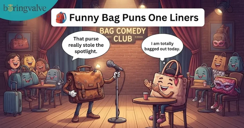🎒 Funny Bag Puns One Liners