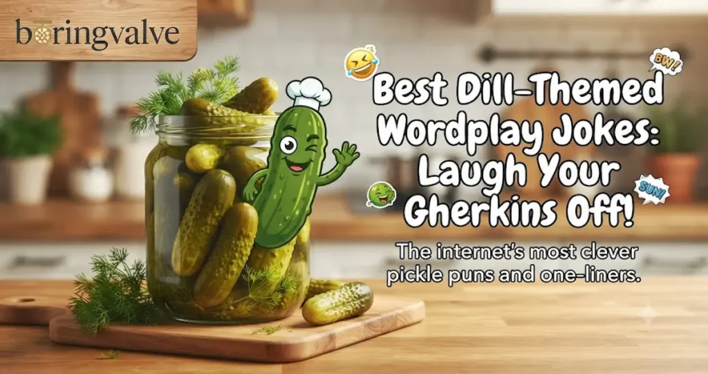 🥒 Best Dill-Themed Wordplay Jokes