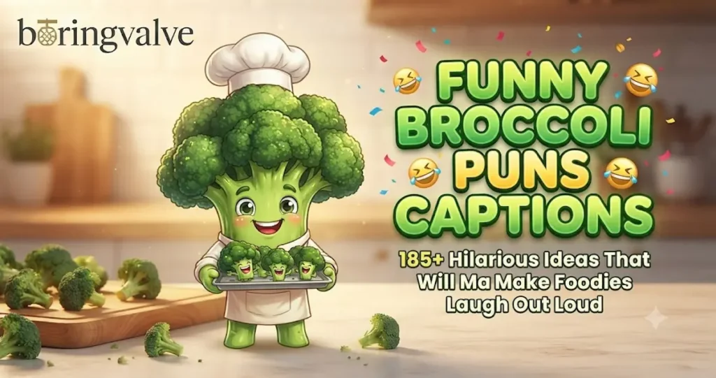 🥦 Funny Broccoli Puns Captions