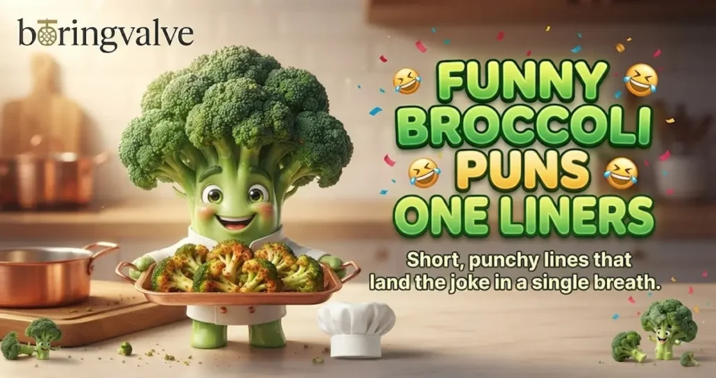 🥦 Funny Broccoli Puns One Liners