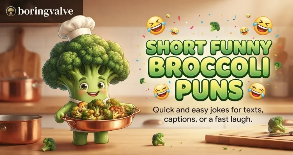 🥦 Short Funny Broccoli Puns